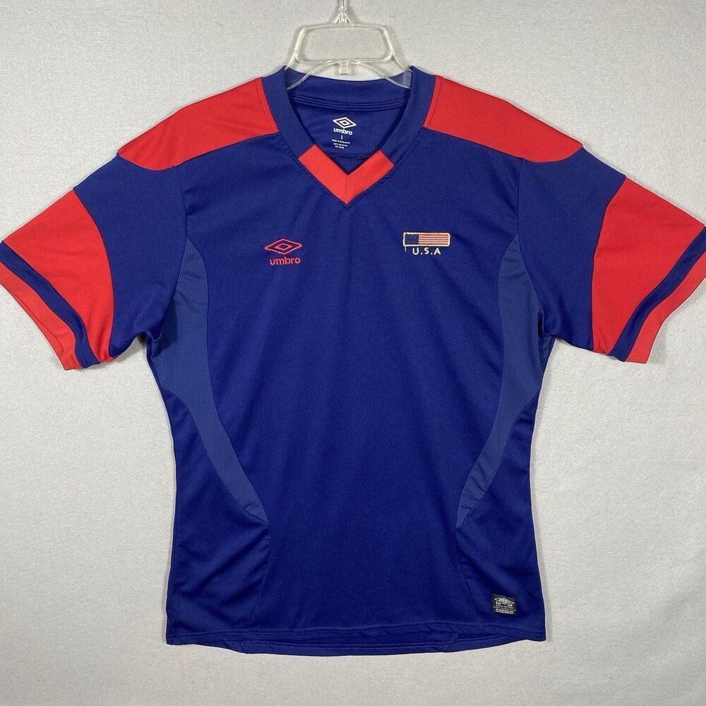 Men’s Umbro USA Soccer Jersey Size Large National Team America